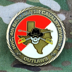 1st Cavalry Division, Outlaws, HHC, 4th Brigade
