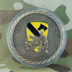 1st Cavalry Division, Memorial, Bronze