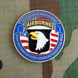 Challenge Coin, 101st Airborne Division (Air Assault), Division Command Sergeant Major, DCSM Frank A. Grippe