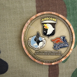 Challenge Coin, HHC 501st Special Troops Battalion, 101st Airborne Division (Air Assault)