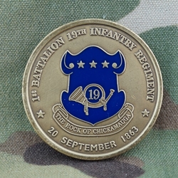 19th Infantry Regiment, 1st Battalion, "Rock of Chickamauga"
