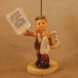 M.I. Hummel 2113 Extra! Extra!, News! News!, President Franklin D. Roosevelt, USO, Tmk 8
