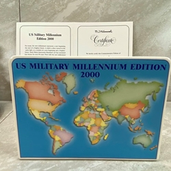 M.I. Hummel U.S. Military Millennium Edition 2000, Plaque, Tmk 6, Type 1