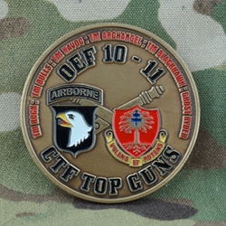 101st Airborne Division (Air Assault), 320th Field Artillery Regiment "Top Guns" (♥), OEF 10-11, CTF Top Guns, 579, 1st Battalion