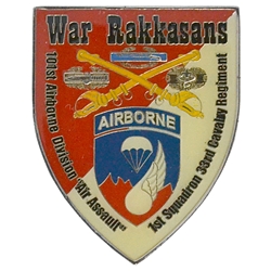 101st Airborne Division (Air Assault), 33rd Cavalry Regiment "Men of War", 1st Squadron