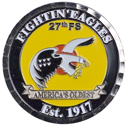 27th Fighter Squadron, "Fightin' Eagles,"
