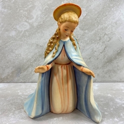 M.I. Hummel 214 A Nativity Set, Virgin Mary Tmk 4, Color, Type 1