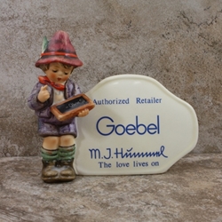 M.I. Hummel 460 Type 2, United States Plaque Tmk 6, 1988, Type 1