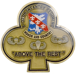 101st Airborne Division (Air Assault), 327th Infantry Regiment "Above The Rest"(♣), 1st Battalion