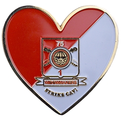 101st Airborne Division (Air Assault), 75th Cavalry Regiment, "Widowmakers" (♥), 1st Squadron