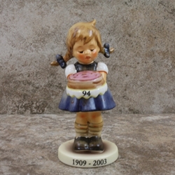 M.I. Hummel 541 Sweet As Can Be, 94th Anniversary Commemorative Edition, 1909-2003, Tmk 8