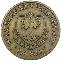 101st Airborne Division (Air Assault), 320th Field Artillery Regiment "Top Guns" (♥), 1st Battalion