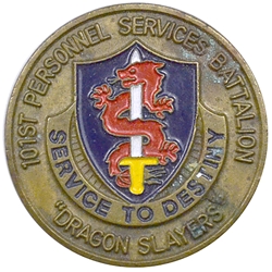 101st Airborne Division (Air Assault), 101st Personnel Service Battalion, “Dragon Slayers”