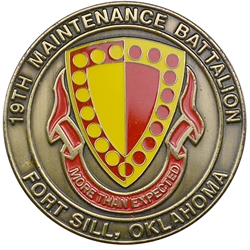 19th Maintenance Battalion, Fort Sill, Oklahoma