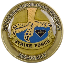 101st Airborne Division (Air Assault), 502nd Infantry Regiment "Strike Force" (♥), 2nd Battalion