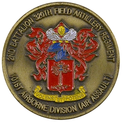 101st Airborne Division (Air Assault), 320th Field Artillery Regiment, "Balls of the Eagle" (♣), 2nd Battalion, 2LT Ruzicka