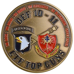 101st Airborne Division (Air Assault), 320th Field Artillery Regiment "Top Guns" (♥), CTF Top Guns, 1st Battalion
