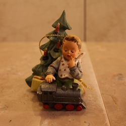 M.I. Hummel Ornament, Full Speed Ahead, Type 1