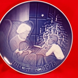 Bing & Grøndahl Christmas Plate 1978