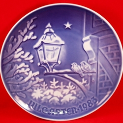 Bing & Grøndahl Christmas Plate 1983