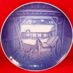 Bing & Grøndahl Christmas Plate 1985