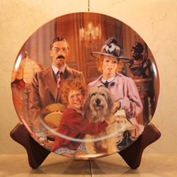 Knowles, ANNIE Collector Plate Series, 7th Issue, 1986 Annie, Lily and Rooster