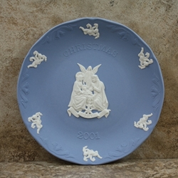 Wedgwood Christmas Plate 2001 Joy