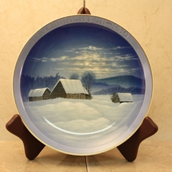 Rosenthal Weihnachten Christmas Plate, 1910 Newer Version