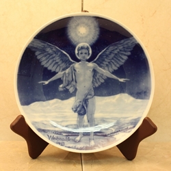 Rosenthal Weihnachten Christmas Plate, 1917 Type 2