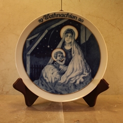 Rosenthal Weihnachten Christmas Plate, 1920