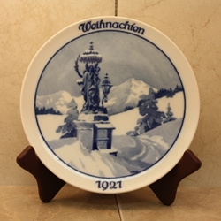 Rosenthal Weihnachten Christmas Plate, 1921