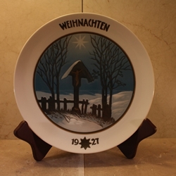 Rosenthal Weihnachten Christmas Plate, 1927