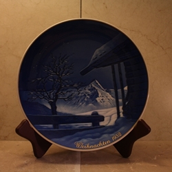 Rosenthal Weihnachten Christmas Plate, 1952 Type 2