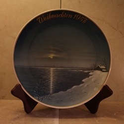 Rosenthal Weihnachten Christmas Plate, 1957 Type 2