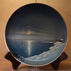 Rosenthal Weihnachten Christmas Plate, 1957 Type 3