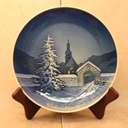 Rosenthal Weihnachten Christmas Plate, 1959 Type 3