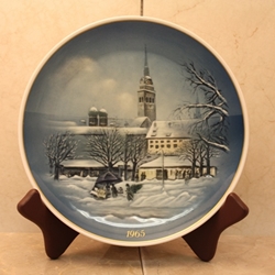 Rosenthal Weihnachten Christmas Plate, 1965 No Weihnachten