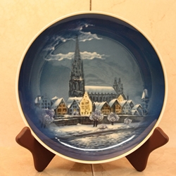 Rosenthal Weihnachten Christmas Plate, 1966 No Date No Weihnachten