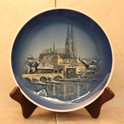 Rosenthal Weihnachten Christmas Plate, 1967 No Date No Weihnachten