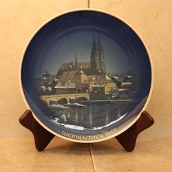 Rosenthal Weihnachten Christmas Plate, 1967 Newer Version