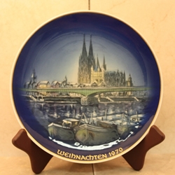 Rosenthal Weihnachten Christmas Plate, 1970