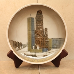 Rosenthal Weihnachten Christmas Plate, 1974 Type 1