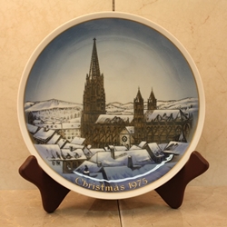 Rosenthal Weihnachten Christmas Plate, 1975 English inscription (CHRISTMAS)