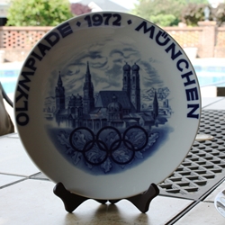 Olympic Plate 1972 Olympiade München