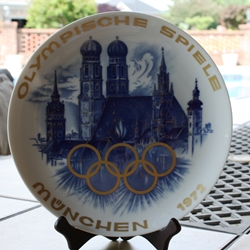 Olympic Plate 1972 Olympische Spiele München