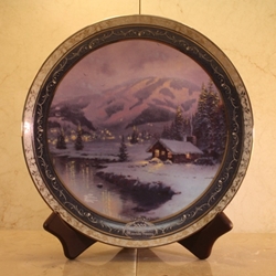 Thomas Kinkade's  Olympic Mountain Evening, 2002
