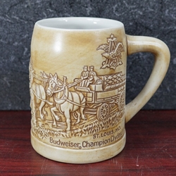 Beer Stein, Anheuser-Busch, CS19 Budweiser Holiday 1980, Type 4