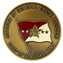 34th Chief of Staff of the Army, General Eric K. Shinseki
