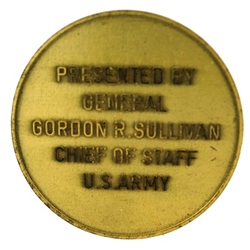 32nd Chief of Staff of the Army , General Gordon R. Sullivan