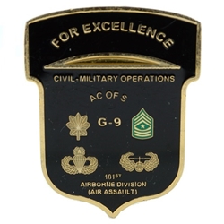 101st Airborne Division (Air Assault), AC of S, G-9